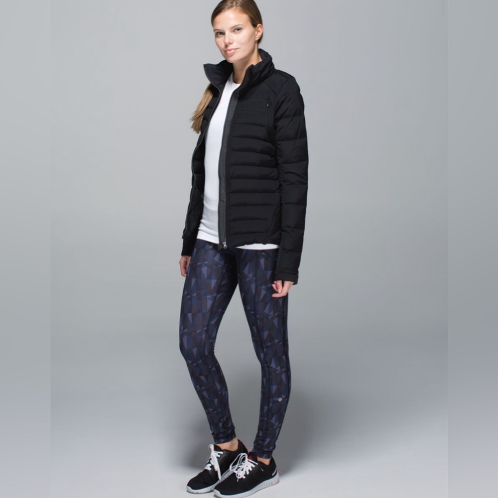 LULULEMON Speed Tight II Full-On Luxtreme Stained Glass Love Nightfall Size 4